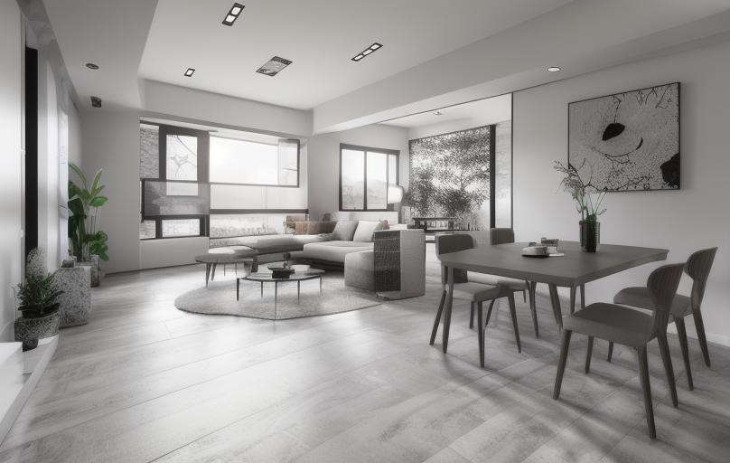 時(shí)尚前沿 —— 高級灰色調(diào)木地板